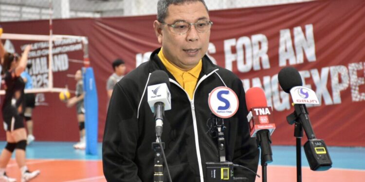 ดร.ณัฏฐ์ ธีรณัฐสุภานนท์ ที่ปรึกษากิตติมศักดิ์คณะกรรมาธิการการท่องเที่ยวและการกีฬาวุฒิสภา เดินทางเยี่ยมให้กำลังใจนักกีฬาวอลเลย์บอลหญิง,ยูยิตสู และคาราเต้ทีมชาติไทย ก่อนลุยศึกซีเกมส์ครั้งที่ 33