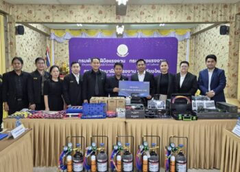 รองอธิบดี กพร. ลงพื้นที่เชียงใหม่ ติดตามผล MOU พัฒนาช่างและบริการ พร้อมรับมอบอุปกรณ์ช่างสนับสนุนการฝึกอบรม