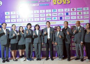 “บิ๊กแจ๊ส” หนุนจัดศึก “ปทุมธานี อินเตอร์เนชั่นแนล ซอฟท์เทนนิส ทัวร์นาเม้น 2025” นักหวด 9 ชาติ ร่วมดวล ที่ มทร.ธัญบุรี คลอง หก ระหว่าง 17-20 ธ.ค.นี้