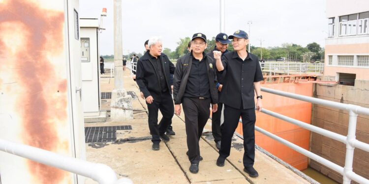 กรมชลฯ เดินหน้าปรับปรุงโครงการฯมหาราช–บางบาล มุ่งแก้ภัยแล้ง-น้ำท่วม