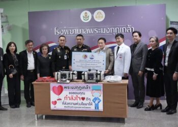 กอ.รมน. ผนึกกำลังภาคีเครือข่ายประชาชน หนุนการแพทย์ทหาร มอบเครื่องช่วยหายใจให้ทหารตามแนวหน้าชายแดนไทย–กัมพูชา