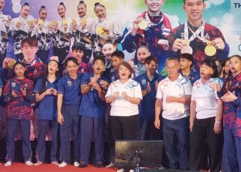 ยิมนาสติกฉลองความยิ่งใหญ่ “ศศิวิมล”หลังน้ำตาลาทีมชาติ