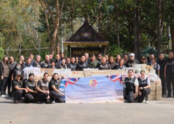 จากใจแนวหลัง สู่แนวหน้า สมท.กอ.รมน. ผนึกพลังภาคีเครือข่าย เติมขวัญกำลังใจทหารชายแดนไทย – กัมพูชา