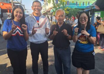 “ป๊อด ปรีชาชัย” เบอร์ 10 เขต 14บางกะปิ–วังทองหลาง “พรรครวมไทยสร้างชาติ” ลงพื้นที่ลาดพร้าว 93 หลายพรรคร่วมงานทำบุญปีใหม่ “ชุมชนประชากรไทย” พร้อมใจต้อนรับ