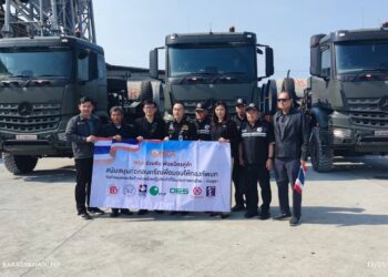 ทัพหน้าอุ่นใจ! ‘กวีวรรณ’ ส่งบังเกอร์-อุปกรณ์พรางตัว 4 ตัน เสริมแกร่งชายแดนเขมร รับมือโดรนปริศนา