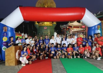 สมใจนึก – ยุทธนา นำสายมู “วิ่งเพื่อบุญ เสริมสุขภาพ” ที่ อุทยานวิหารเซียน ปากช่อง ครั้งที่ 1