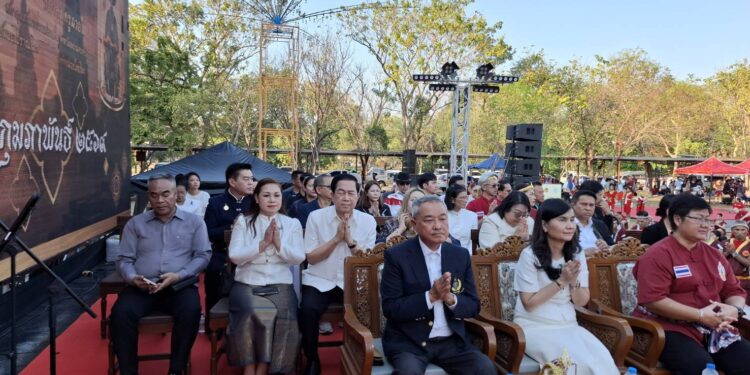 วันมวยไทย เทิดพระเกียรติพระเจ้าเสือ กรมส่งเสริมวัฒนธรรม ร่วมกับสมาคมกีฬามวยไทยพระเจ้าเสือ