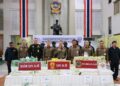 ทหาร–สืบนครบาล 6 ลุยนครปฐม! ทลายโกดังยาเสพติดยักษ์แตก ยึดไอซ์–เค 1.4 ตัน ยาบ้า 1 ล้านเม็ด ล็อก 3 ตัวการเฝ้าคลัง