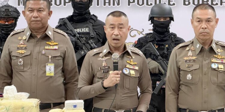 สืบสวนนครบาล 7 ขยายผลทลายแหล่งพักยาเสพติด รวบหัวจ่ายก่อนทะลักเข้าเมืองหลวง พร้อมของกลางยาบ้า 8.99 ล้านเม็ด และ ไอซ์ 39 กิโลกรัม