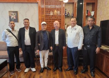 “หลินเหว่ย – ปัญญา ทองทัย” ร่วมหารือธุรกิจ พร้อมรับประทานอาหารกลางวัน ที่ภัตตาคารเฉาเซียง รัชดา