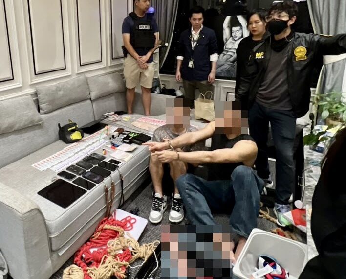 ทลายแก๊งจีนมั่วสุมยา–ถ่ายคลิปลามกกลางคอนโดหรูสาทร ป่วนหนักถึงขั้นแก้ผ้าวิ่ง สร้างผวาทั้งตึก