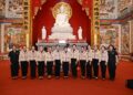 ประธานชมรมแม่บ้านตำรวจนครบาล พร้อมคณะฯ เข้าสักการะหลวงปู่ไต้ฮงกงและสิ่งศักดิ์สิทธิ์ เพื่อความเป็นสิริมงคลภายในอาคารศาลเจ้าไต้ฮงกงหยกขาว ยานนาวา มูลนิธิป่อเต็กตึ๊ง
